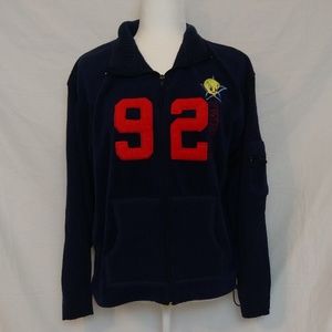 Classic Looney Tunes Tweety Bird Fleece Jacket